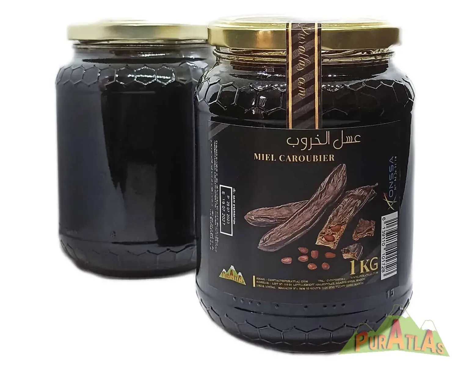 عسل الخروب المغربي الأصلي