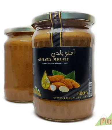 gallery_image_ids - أملو اللوز بزيت الأركان 500غ